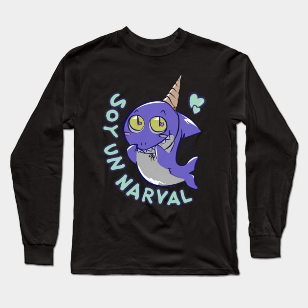 Soy un Narval Long Sleeve T-Shirt by NetJan